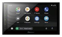 Pioneer SPH-DA250DAB 6,8 inch 2-DIN multimediaspeler, met capacitief touchscreen, Bluetooth, Apple CarPlay, Android auto, DAB+ digitale radio, Waze