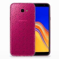 Samsung Galaxy J4 Plus (2018) TPU bumper Stripes Dots