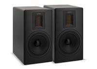 sonoro Orchestra wandluidspreker set (2-weg basreflex, houten behuizing, perfecte aanvulling op de Maestro) design luidsprekerboxen in zwart/zwart