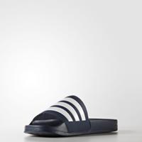 adidas Performance Adilette Shower badslippers donkerblauw/wit