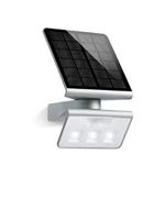 Steinel Xsolar L-S Buitenlamp, Zonne-Energie, 140 Graden, Bewegingsmelder, 8 meter Bereik, Zilver, 18.9 x 18.65 x 29.8 cm