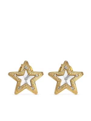 Jimmy Choo puces d'oreilles JC Star serties de cristaux