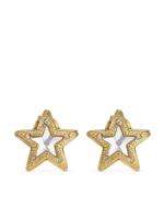 Jimmy Choo puces d'oreilles JC Star serties de cristaux