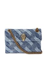 Kurt Geiger London mini sac porté épaule Kensington en jean - Bleu