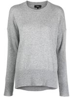 Theory pull en cachemire à effet chiné - Gris