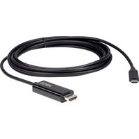 ATEN UC3238 USB-C-displaykabel USB-C / HDMI Adapterkabel USB-C stekker, HDMI-A-stekker 2.70 m Zwart - thumbnail