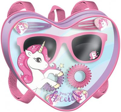 Unicorn haaraccessoires zonnebril unicorn meisjes roze 8 delig Unicorn haaraccessoires zonnebril unicorn meisjes roze 8 delig