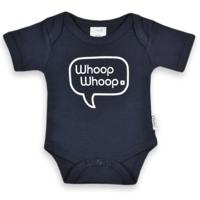 Funnies Romper Whoop Whoop Junior Katoen Zwart Maat 50/56