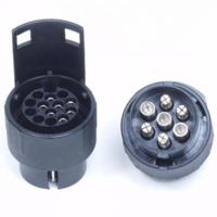 Stekker fietsdrager 7 > 13 polig k/m