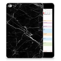 Apple iPad Mini 4 | Mini 5 (2019) Tablet Back Cover Marmer Zwart - Origineel Cadeau Vader - thumbnail