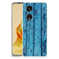 OPPO Reno8 T 5G Bumper Hoesje Wood Blue