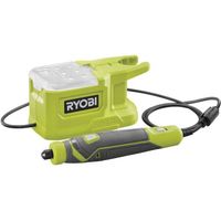 Ryobi Accu-Rotatietool RRT18-0 rechte slijpmachine zonder batterij en lader