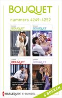 Bouquet e-bundel nummers 4249 - 4252 - Jackie Ashenden, Dani Collins, Chantelle Shaw, Cathy Williams - ebook