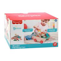 Fisher Price Houten Trekkar met Dieren - thumbnail