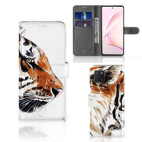 Hoesje Samsung Note 10 Lite Watercolor Tiger