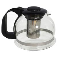 Glazen theepot 1600 ml met filter/infuser en handvat