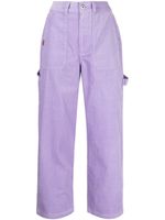 CHOCOOLATE pantalon droit à poches multiples - Violet - thumbnail