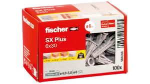 Fischer 568006 schroefanker & muurplug 100 stuk(s) Wiganker 30 mm