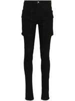 Rick Owens DRKSHDW jean skinny en coton mélangé - Noir - thumbnail