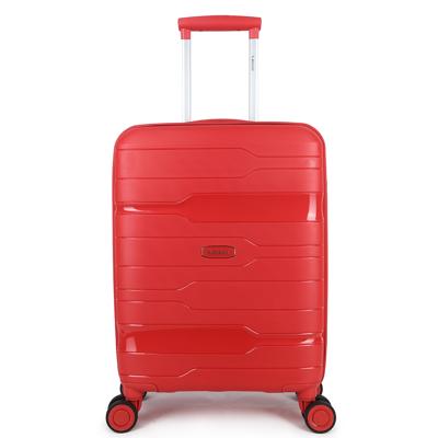 Decent One-City Handbagage Koffer 55 Red Decent One-City Handbagage Koffer 55 Red