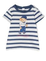 Ralph Lauren Kids t-shirt à motif Polo Bear - Blanc - thumbnail