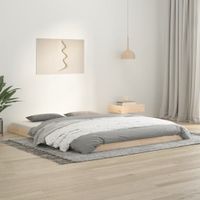 Bedframe massief grenenhout 160x200 cm - thumbnail