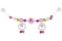 Heimess houten kinderwagenspanner olifant roze 40 cm