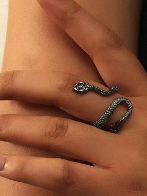 Mode Vintage Slang Open Ring