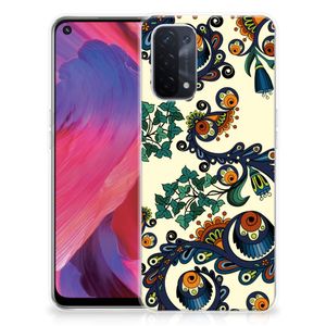 Siliconen Hoesje OPPO A74 5G | A54 5G Barok Flower