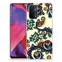 Siliconen Hoesje OPPO A74 5G | A54 5G Barok Flower