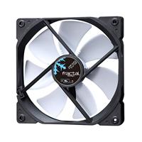 Fractal Design Dynamic X2 GP-14 Computerventilator, stille ventilator, High Airflow, 140 x 140 x 25 mm, 1000 tpm, FDB-lagers, trip draad, aerodynamisch gevormde struts, 12 V, zwart/wit (enkel)