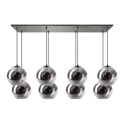 Hanglamp (balk - 2x 4 lichts) Orb