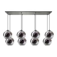 Hanglamp (balk - 2x 4 lichts) Orb