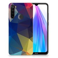 Xiaomi Redmi Note 8T TPU Hoesje Polygon Dark