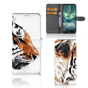 Hoesje Nokia 7.2 | Nokia 6.2 Watercolor Tiger