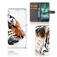 Hoesje Nokia 7.2 | Nokia 6.2 Watercolor Tiger