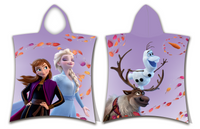 Disney Frozen poncho - 50 x 115 cm - Katoen - thumbnail