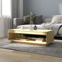 Salontafel 110x50x33,5 cm massief grenenhout - thumbnail