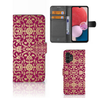 Wallet Case Samsung Galaxy A13 (4G) Barok Pink - thumbnail