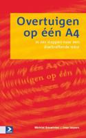 Overtuigen op één A4 - J. Jaspers, M. Boswinkel - Paperback (9789052618050)