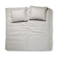 Damai Linea 2-persoons dekbedovertrekset 200x220cm satijn gletsjer blauw