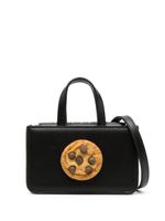 Puppets and Puppets mini sac Cookie en cuir - Noir