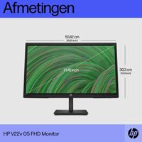 HP V22v G5 ledmonitor 75 Hz, VGA, HDMI, AMD FreeSync - thumbnail