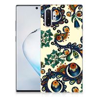 Siliconen Hoesje Samsung Galaxy Note 10 Plus Barok Flower