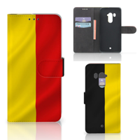 HTC U11 Plus Bookstyle Case Belgische Vlag