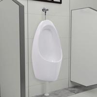 vidaXL Wandurinoir met spoelklep keramiek