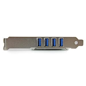 StarTech.com 4-poorts PCI Express PCIe SuperSpeed USB 3.0 controllerkaartadapter met UASP SATA-voeding