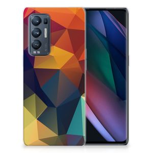 OPPO Find X3 Neo TPU Hoesje Polygon Color