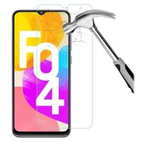 Samsung Galaxy F04 Glazen Screenprotector - Doorzichtig - thumbnail