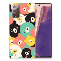 Samsung Note 20 Telefoonhoesje met Naam Bears - thumbnail